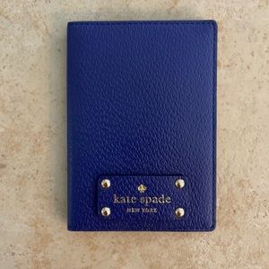 Kate Spade Purple/Blue Passport Holder